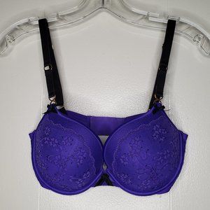 Victoria's Secret Very Sexy Padded Demi Push Up Bra 32DD